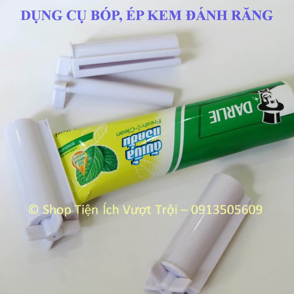 Tận dụng, tiết kiệm kem đánh răng bằng dụng cụ lấy, bóp kem đơn giản mà hiệu quả, dùng lâu dài - Shop Tiện Ích Vượt Trội