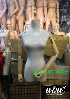 Manocanh nữ tay gỗ( loại 1 bao đẹp)