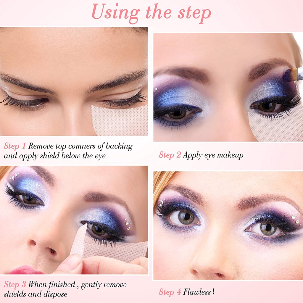 Set 10 Miếng Dán Dưới Mắt Bằng Vải Không Dệt Bảo Vệ Đa Năng