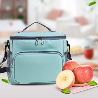 Túi giữ nhiệt giữ lạnh size to tặng 2 đá sóng 3 ngăn