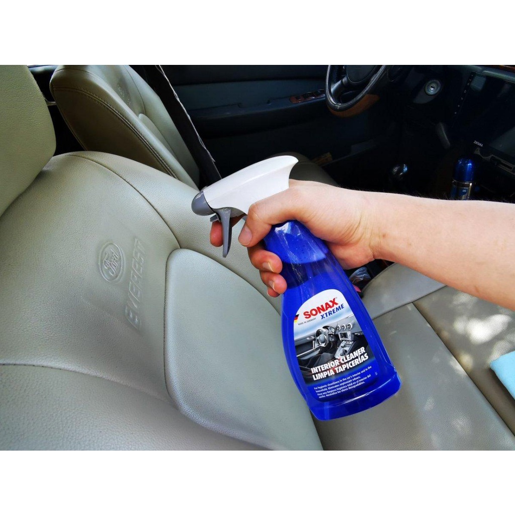 (giá tốt) Khử mùi, làm sạch nội thất xe, ghế, thảm, trần, nhà cửa.. Sonax Xtreme interior cleaner limpia 500ml