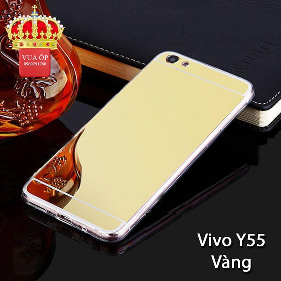 HOT Ốp tráng gương vivo Y55/Y55s (Shop luôn in hình theo yêu cầu của khách hàng)