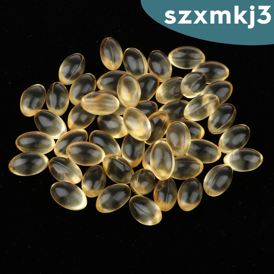 (Hàng Mới Về) Set 50 Viên Nang Mềm Vitamin E Chăm Sóc Da / Tóc / Mặt / Môi Đa Năng | BigBuy360 - bigbuy360.vn