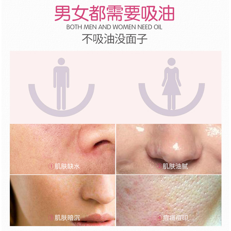 [Hàng mới về] Giấy Thấm Dầu Làm Sạch Da Mặt Hiệu Quả Giúp Da Mịn Màng | BigBuy360 - bigbuy360.vn