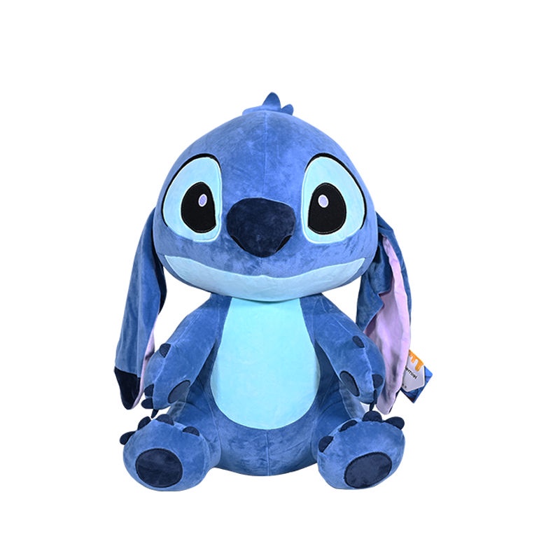 DISNEY Gối Nhồi Bông Hình Stitch Hoạt Hình Dễ Thương 100%