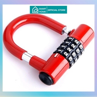 Ổ khóa 4 số có đổi mã chữ u zr-01