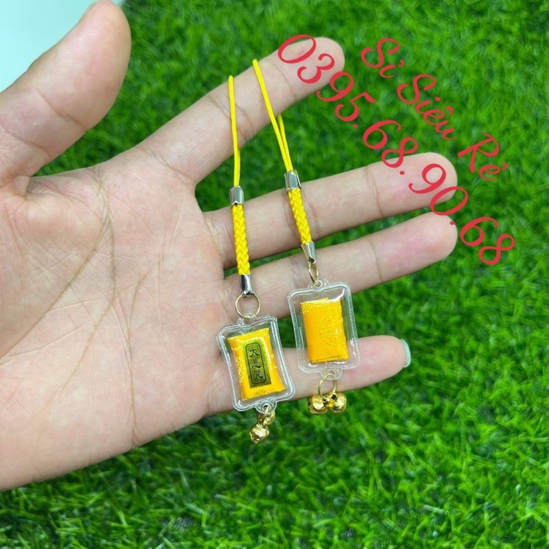 Dây Treo Điện Thoại Đại Bi Màu Vàng Cực Xinh, Phong Thuỷ Giá Sỉ