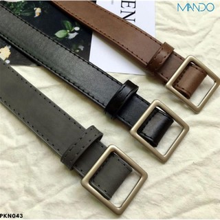 Thắt Lưng Nam Vuông Phong Cách Trẻ Trung Năng Động Thời Trang MANDO PKN043 Xịn