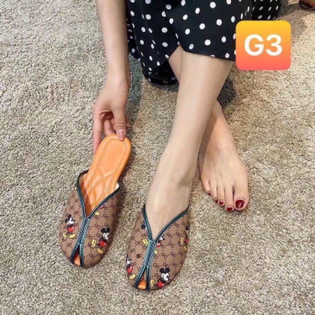 Giầy sục nâu hở mũi | BigBuy360 - bigbuy360.vn