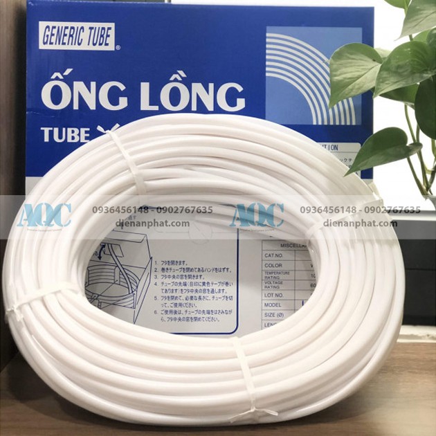 Ống lồng đầu cos dùng cho dây 1.5, 2.5, 4, 6.0 mm2