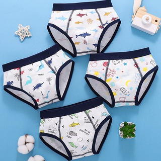 Set 4 Quần Lót Bé Trai Quần Chíp Cotton Cho Bé