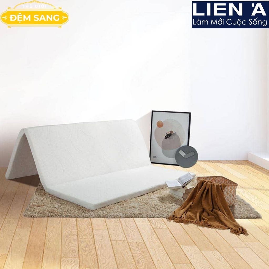 Nệm gấp cao su thiên nhiên - chính hãng LIÊN Á FOLDAWAY - giá tốt bảo hành 10 năm toàn quốc CS111