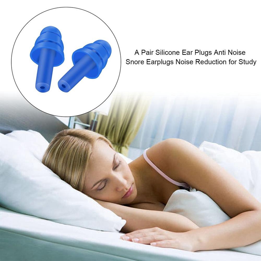 Chốt Silicone nhét tai giảm tiếng ồn mang đến cho bạn 1 giấc ngủ ngon