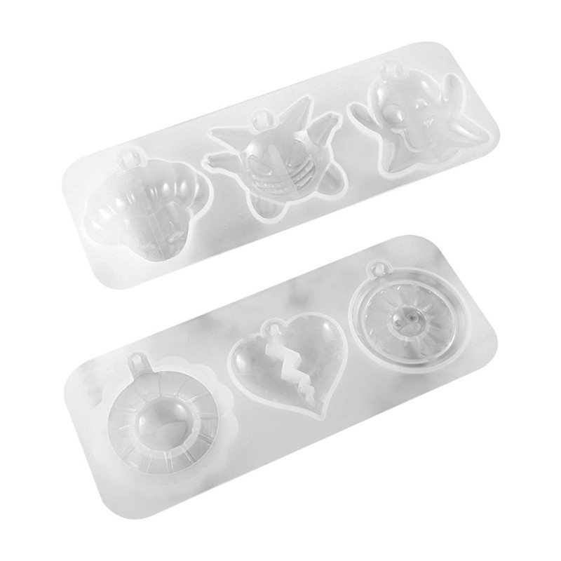 SUN FLOWER Khuôn Silicone Tự Làm Mặt Dây Chuyền Đính Đá Pha Lê Hình Hoa Mặt Trời