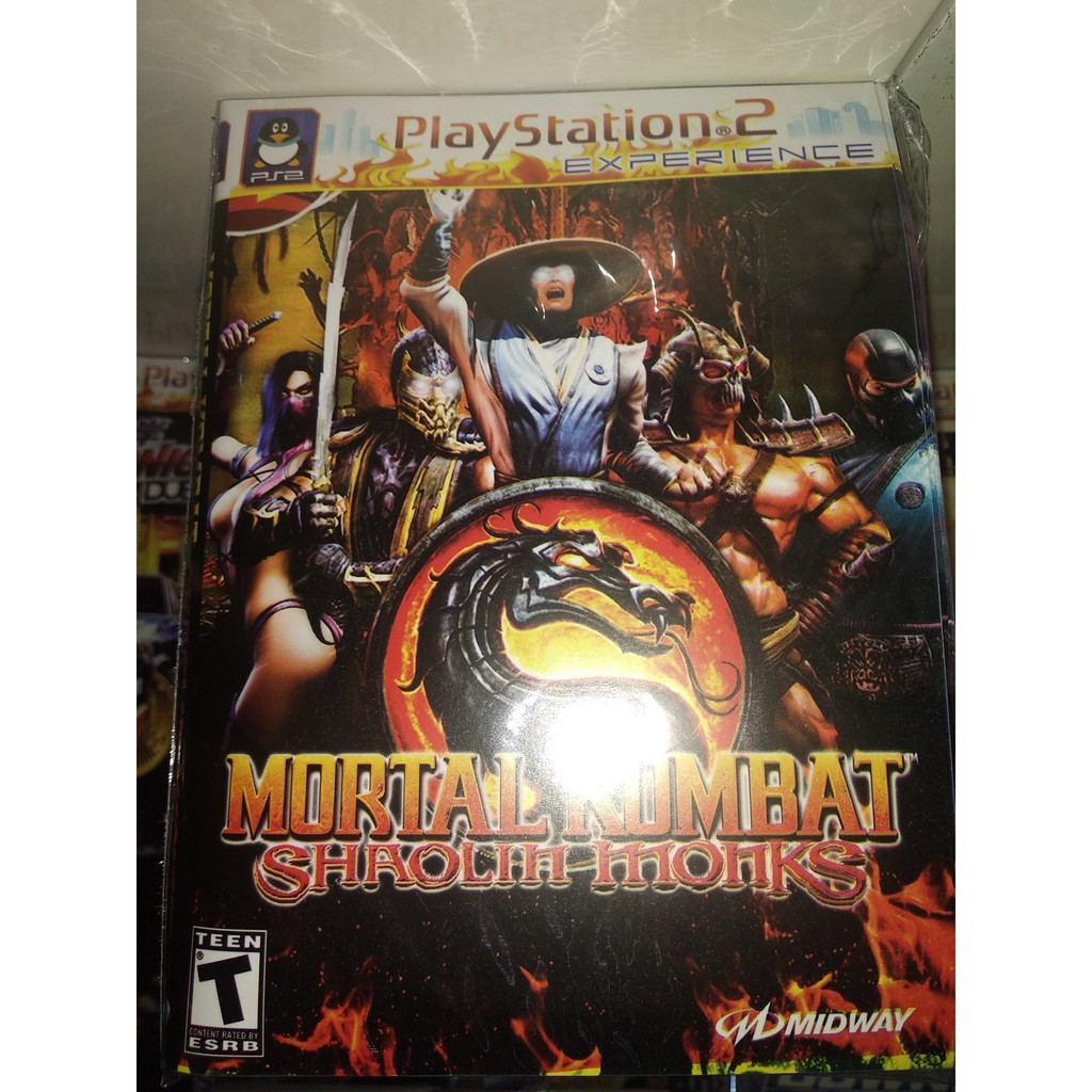 Băng Cát Xét Ps 2 - Play Station 2 Mortal Compbat Shaolin