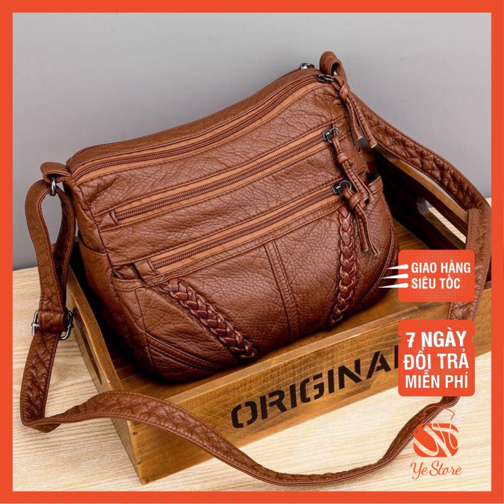 Túi Xách Thời Trang Nữ V Da Mềm Size Lớn Ngăn Rộng Ye Store Phong Cách Sang Trọng Đi Chơi Đi Làm Công Sở Cao Cấp Bền Bỉ