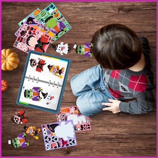 Set 24 Sticker Dán Trang Trí Halloween Cho Bé