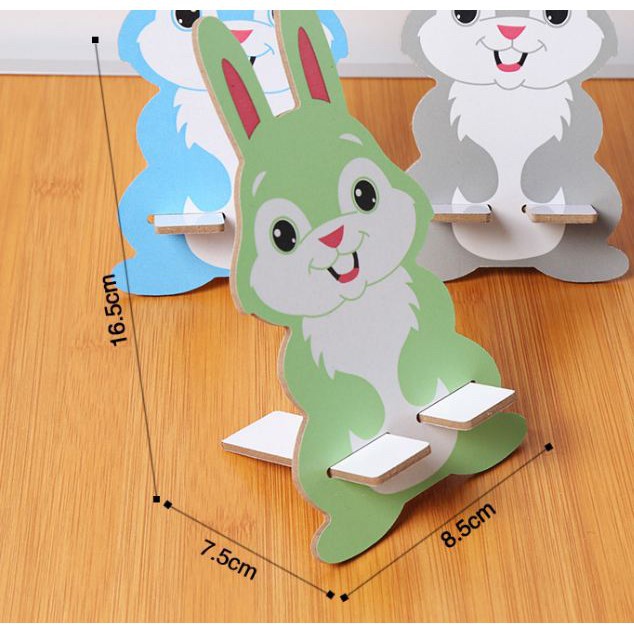 ❤️FREESHIP❤️ Giá đỡ điện thoại gỗ hình thú