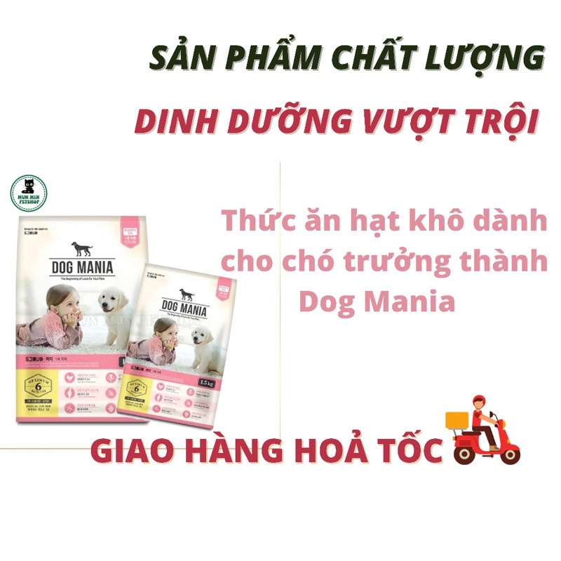 Thức ăn hạt khô cho chó Dog Mania