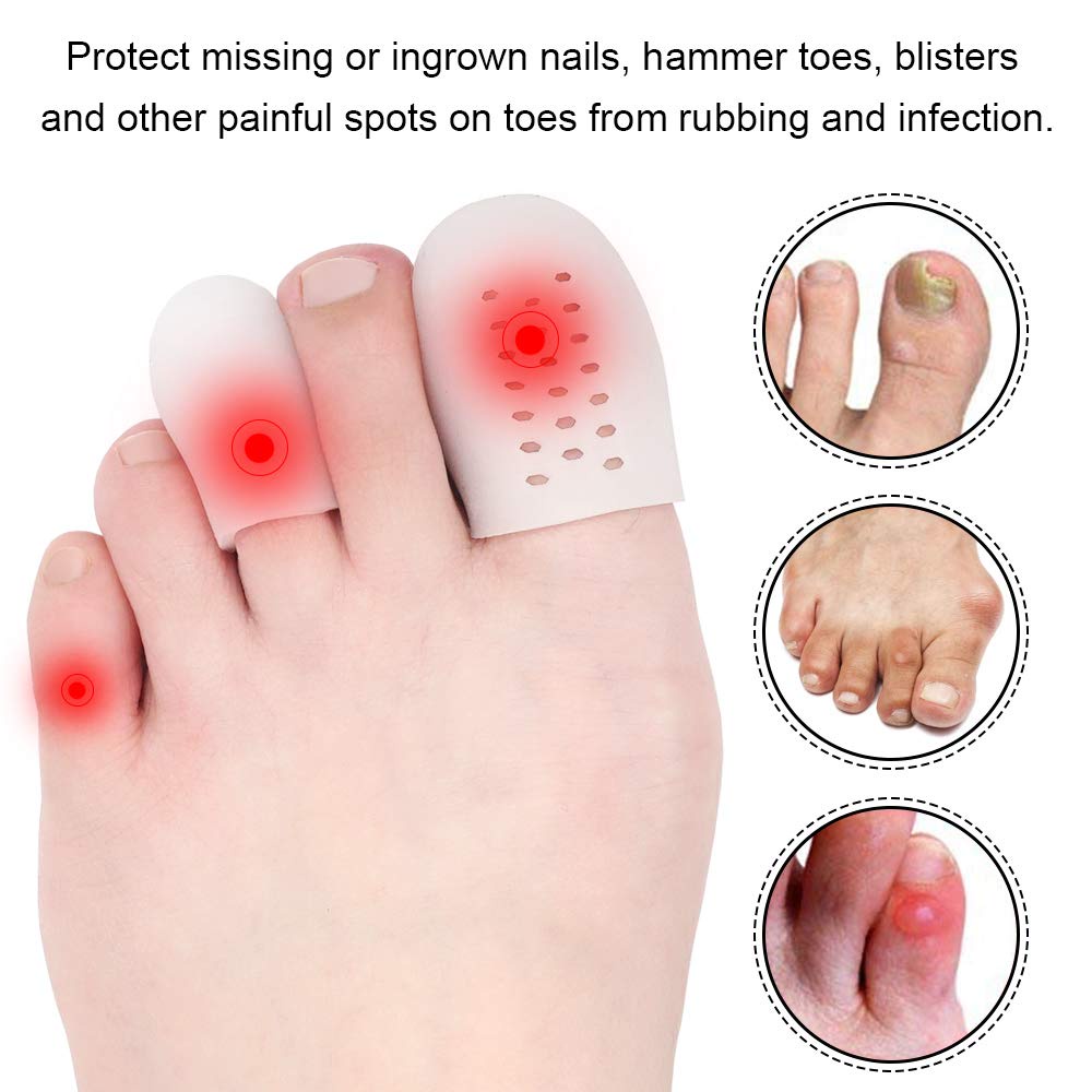 Vỏ Bọc Bảo Vệ Ngón Chân Thoáng Khí Có Thể Tái Sử Dụng