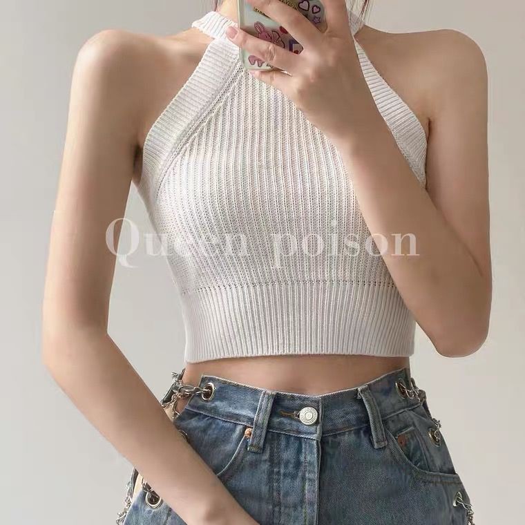Áo dây dáng ngắn phong cách thời trang gợi cảm 2021 cho nữ | BigBuy360 - bigbuy360.vn