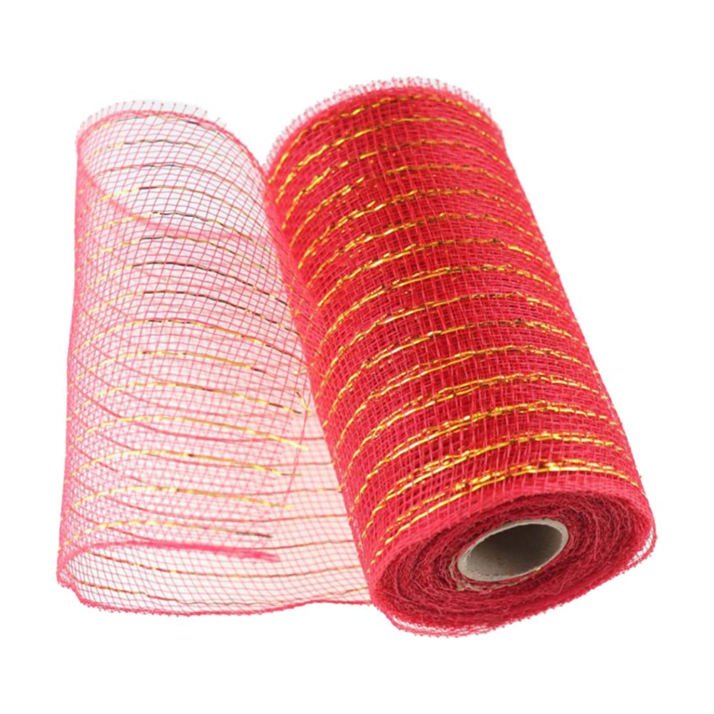 Cuộn Ruy Băng Lưới Poly 10 Yards Dùng Gói Quà / Trang Trí Giáng Sinh DIY