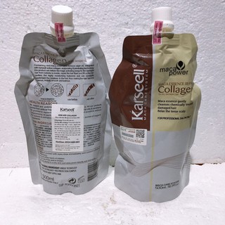 Kem Ủ tóc Hấp dầu Collagen Karseell Maca 500ml