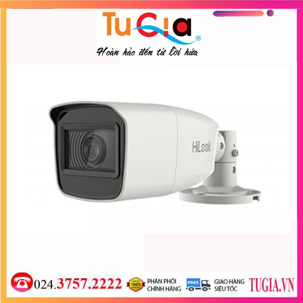 Camera giám sát HiLook thân trụ THC-B120-MS,2MP/IR30M,2Y WTY_THC-B120-MS - Hàng chính hãng