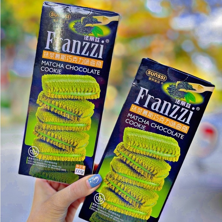 Bánh Quy Franzzi Kem 115G 100G 5 Vị Date mới Siêu HOT
