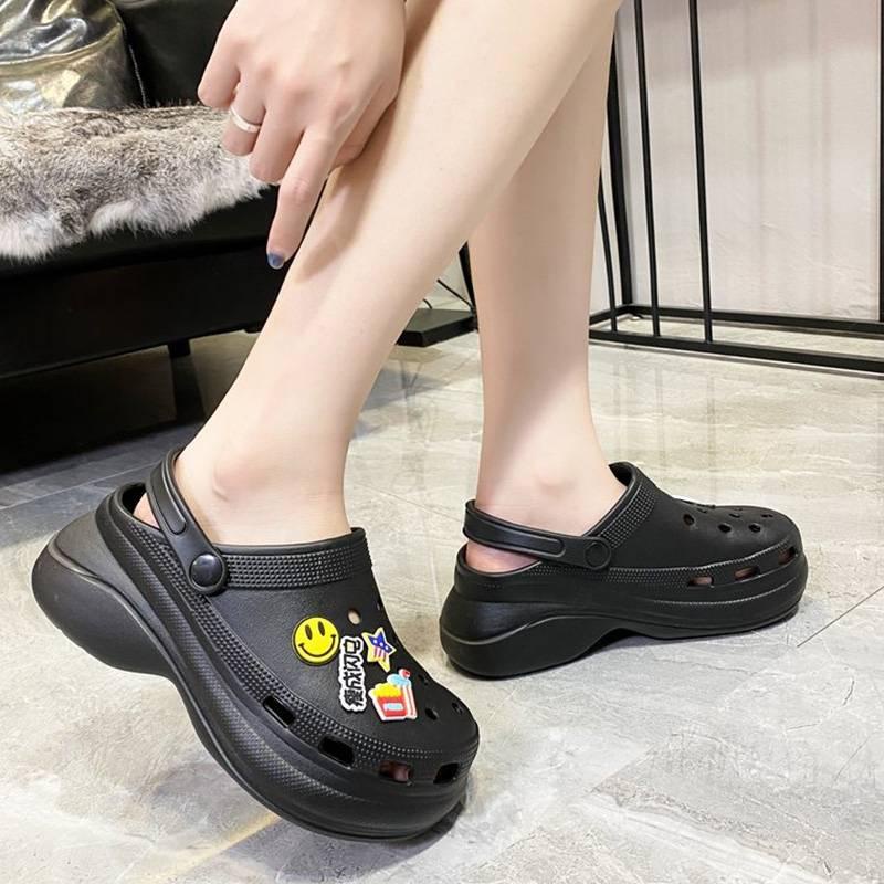 Giày Cao Gót 6cm sd2179 Mũi To Nhiều Màu Sắc