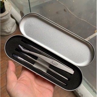 Hộp đựng nhíp nối mi 4 khay