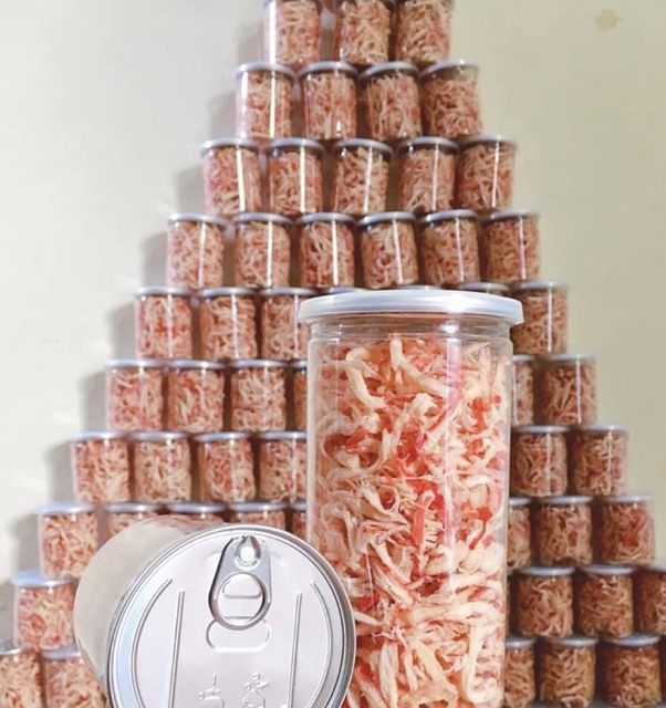 Mực xé sợi hấp cốt dừa siêu thơm ngon hũ 250gram | BigBuy360 - bigbuy360.vn