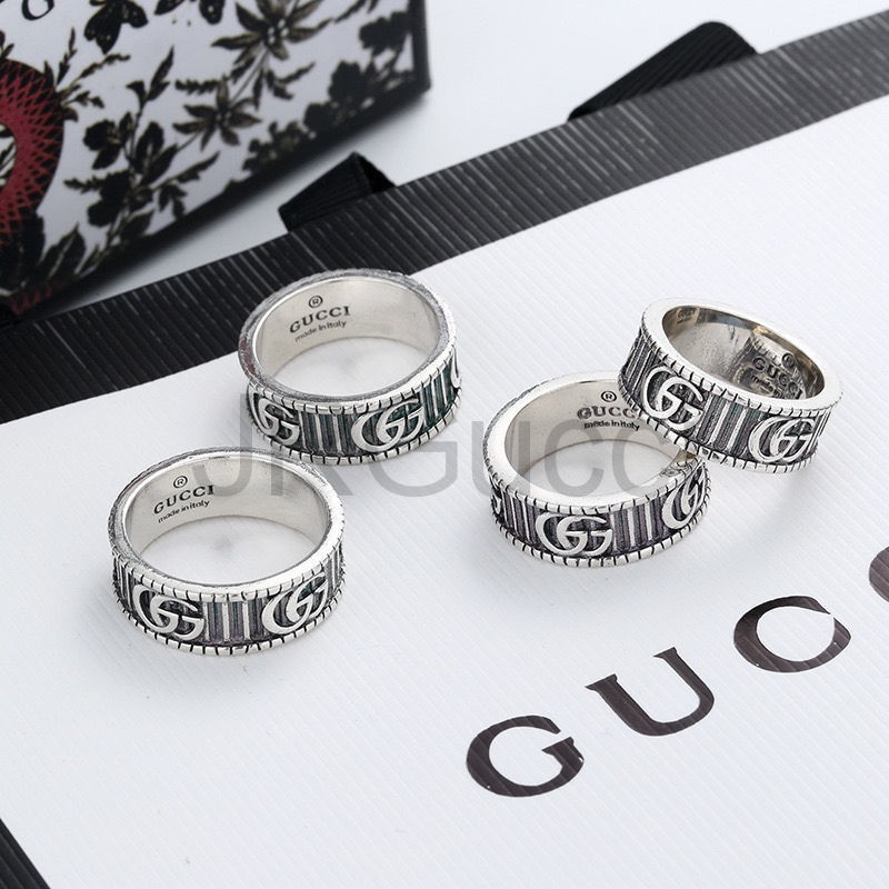 [With box] Nhẫn Xi Mạ Bạc Đính Đá