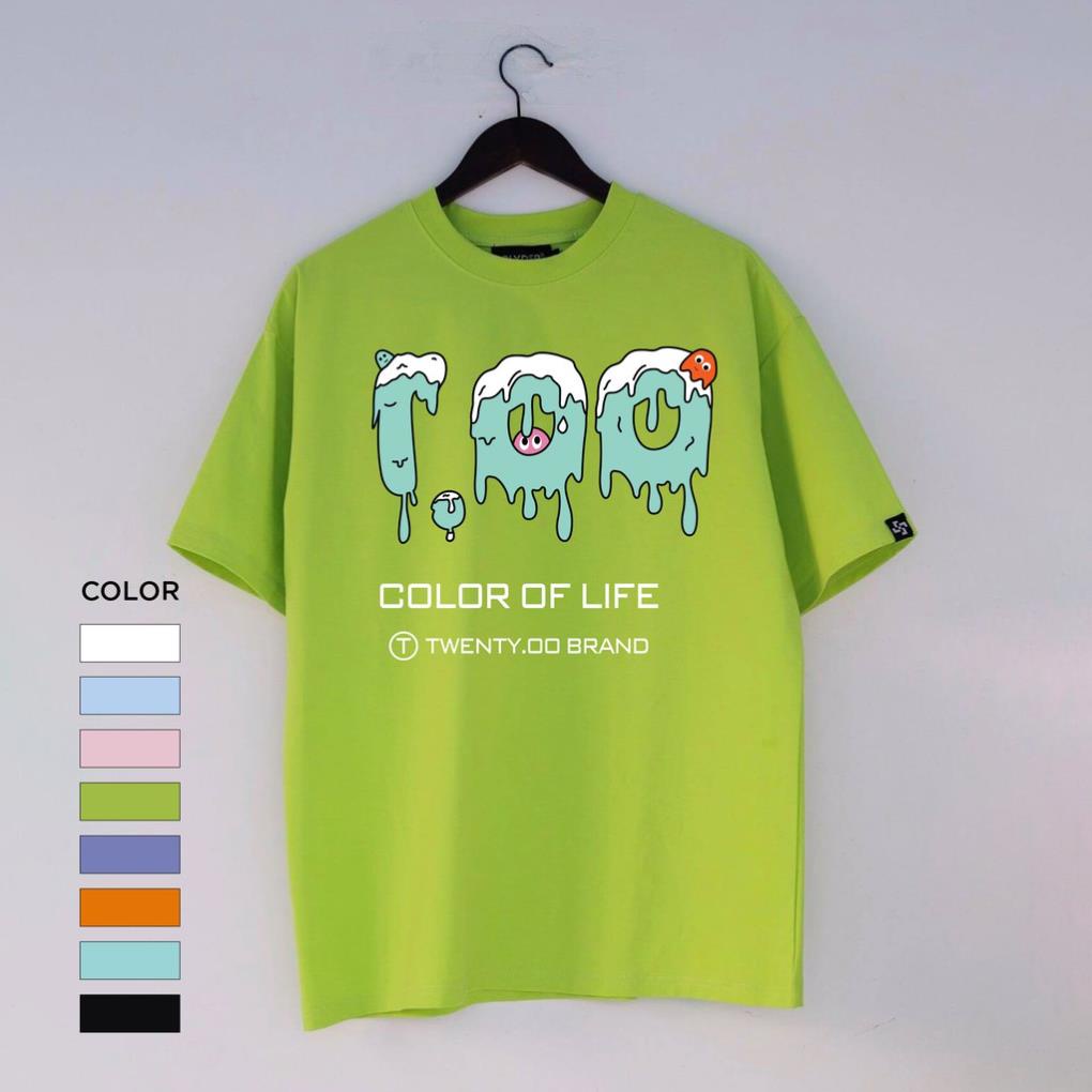 Áo thun ROO cotton dáng rộng , over( V72)