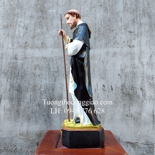 Tượng Thánh Đa Minh 60cm composite