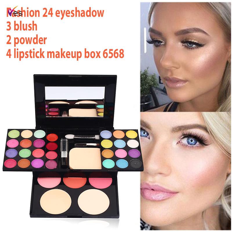 Palette Eye Shadow Cosmetics Set Dressing Case Brush 33color Makeup Boxes Health | BigBuy360 - bigbuy360.vn