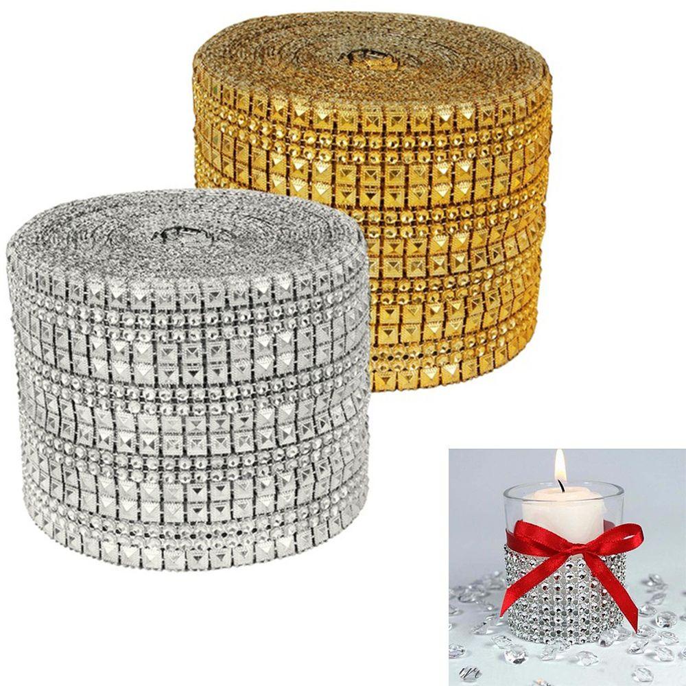 Cuộn Băng Dính Hai Hàng Vải Tuyn Trang Trí Bàn Tiệc