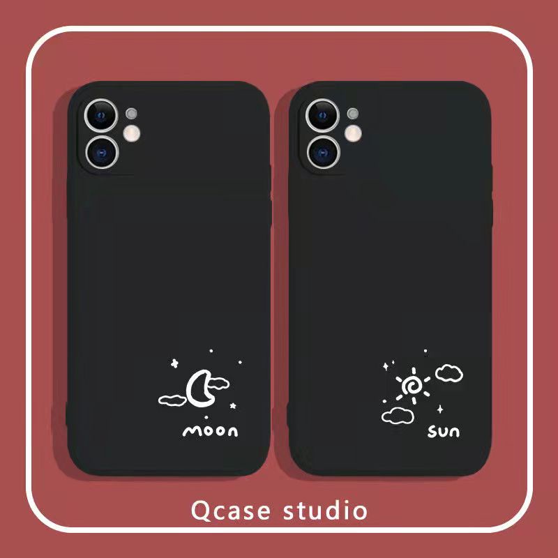 Ốp điện thoại hình mặt trăng & mặt trời cho IPHONE 13 6S 7 8 PLUS X XR XSMAX 11 PRO MAX IPHONE 7 PLUS IPHONE 12 11 12PRO 12MINI
 | BigBuy360 - bigbuy360.vn