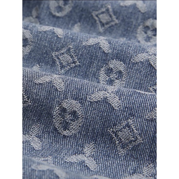 💥STYLE CÁ TÍNH💥Quần Jean LV nam,nữ Ống suông, rộng In Họa Tiết LV_3S Style Hàn Quốc Full size Cho Nam style hàn quốc | BigBuy360 - bigbuy360.vn