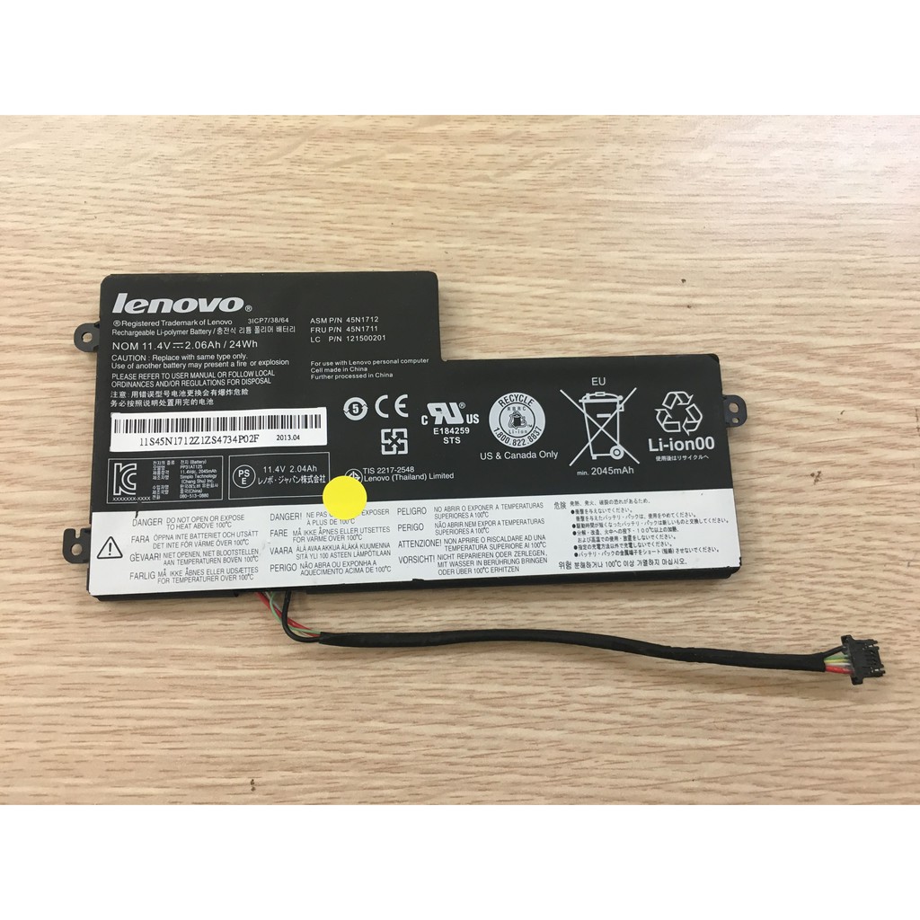 Pin zin Lenovo Thinkpad X240 X250 X260 T440 T450 T460 T440s (Pin nằm trong)