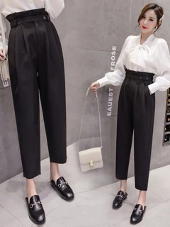 QUẦN BAGGY VẢI CẠP CAO