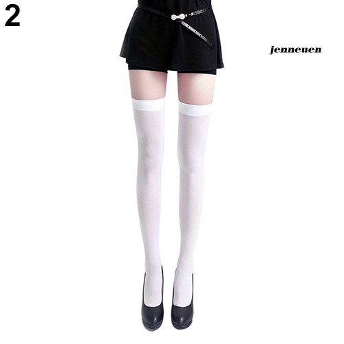 Vớ Dài Qua Gối Màu Trơn Gợi Cảm Cho Nữ