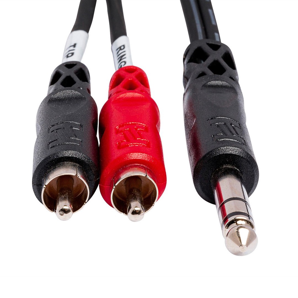 Dây HOSA STEREO BREAKOUT 3.5mm trs to dual rca
