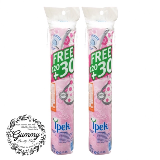 Bông tẩy trang Ipek