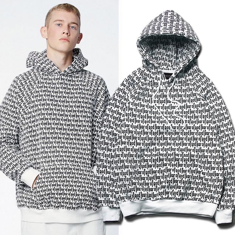 Hàng Bán Chạy - - Áo Sweatshirt Có Mũ Trùm Đầu In Chữ Tiếng Anh Trên Sương Mù Bieber