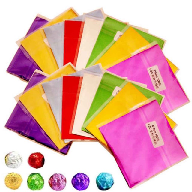 Giấy bạc bọc socola (100 tờ)