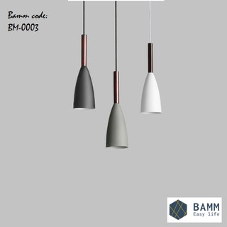 Bộ đèn thả MS001, trang trí nội thất, kèm bóng
