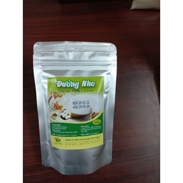 Đường nho Pháp gói 200gr