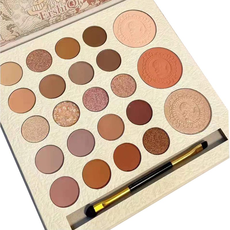 Bảng Phấn Mắt Trang Điểm Bắt Sáng Lâu Trôi Thương Hiệu Muau Vow Pure Desire Style