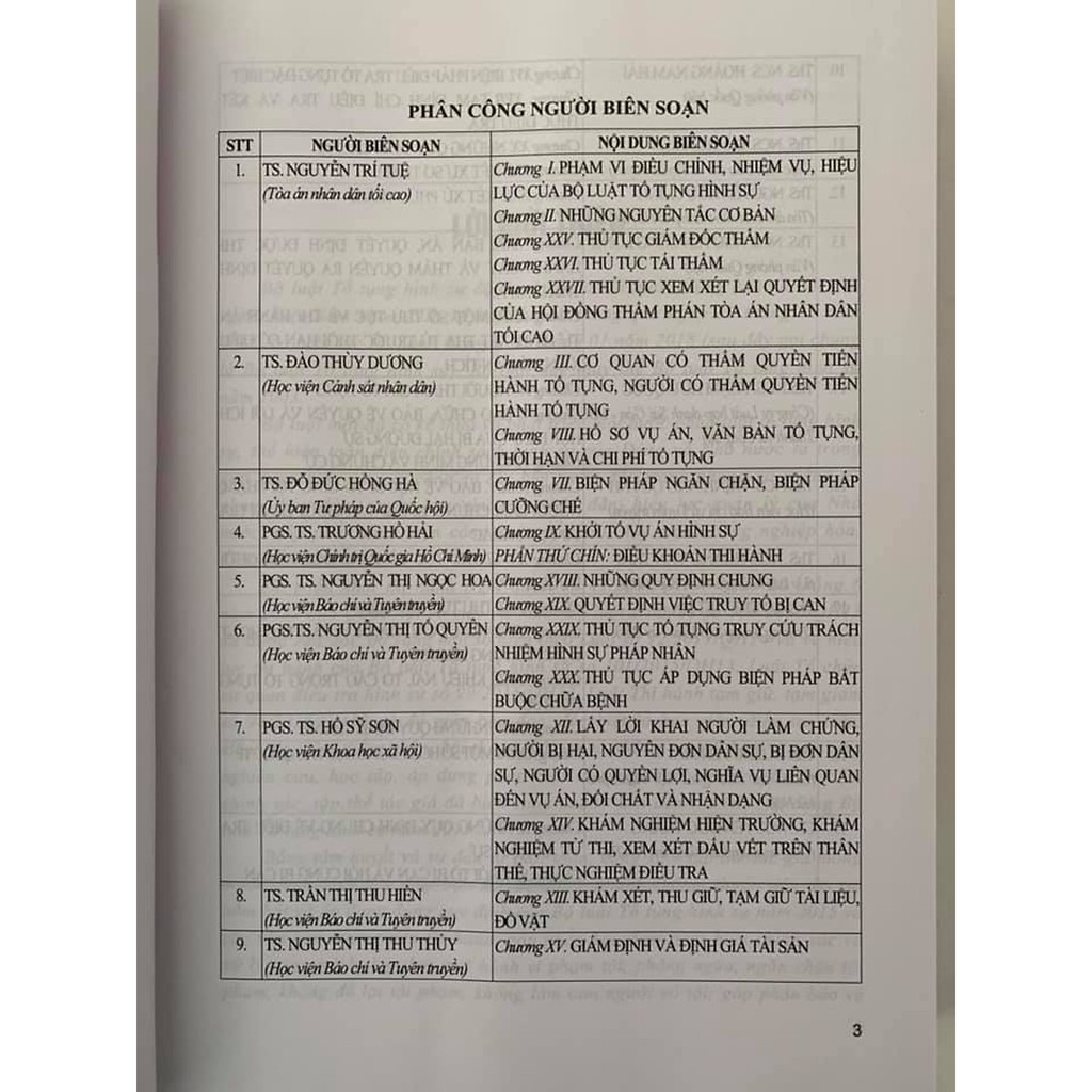 Sách - Chỉ Dẫn Tra Cứu Áp Dụng Bộ Luật Tố Tụng Hình Sự Năm 2015